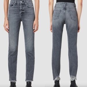 Hudson Holly High-Rise Straight Jeans